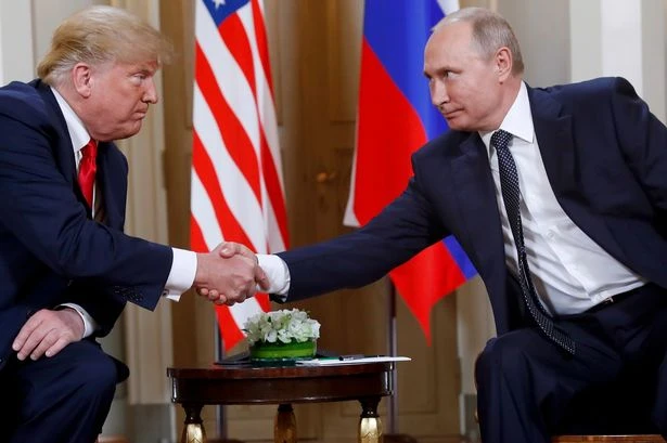 Donald Trump unleashes another furious outburst against Vladimir Putin over 'tapping along'