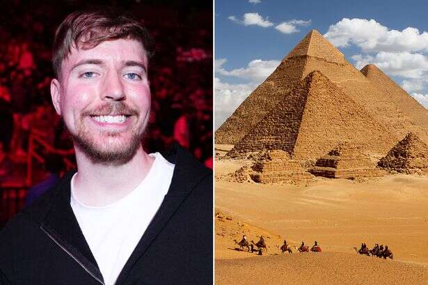 MrBeast 'rents out the Egyptian pyramids for 100 hours' to explore and sleep over