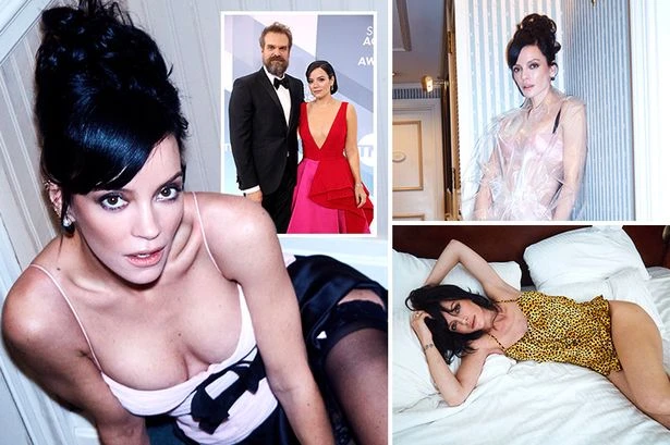 Lily Allen wows in stockings as she admits she now owns her 'self pleasure'