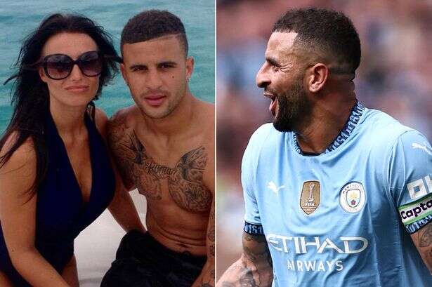 Kyle Walker's angry wife 'orders he pay half his fortune' to fix their marriage