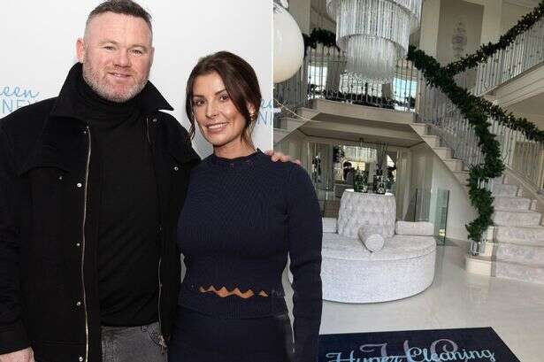 Inside Coleen and Wayne Rooney's £20m mansion with football pitch and luxury cinema