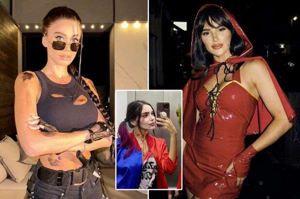 10 gorgeous WAGs who rocked cheeky Halloween looks – from bridezillas to sexy cats