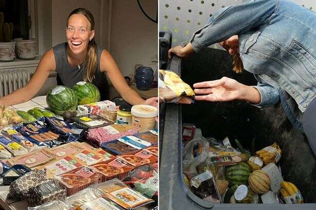 Woman admits she bin dips for food and only spends £70 a year on shopping