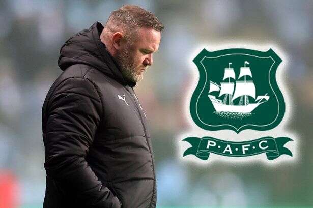 Plymouth fans call to sack Wayne Rooney 'at half-time' after abysmal display