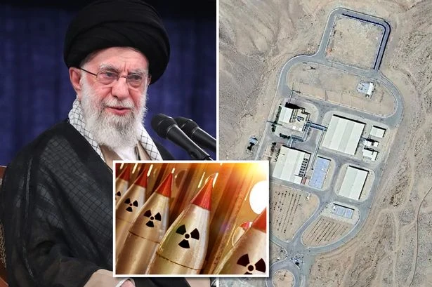 Iran's secret nuclear site dubbed Rainbow revealed in chilling satellite pictures