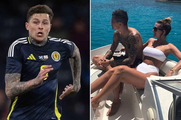 Scotland star's hot WAG is former manager's ex who is 13 years older than him