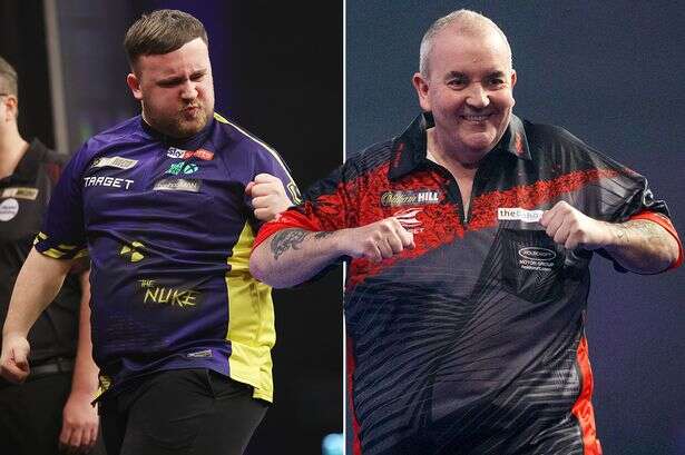 Luke Littler, 18, set to clash with Phil Taylor, 64, in a 'first time ever' match