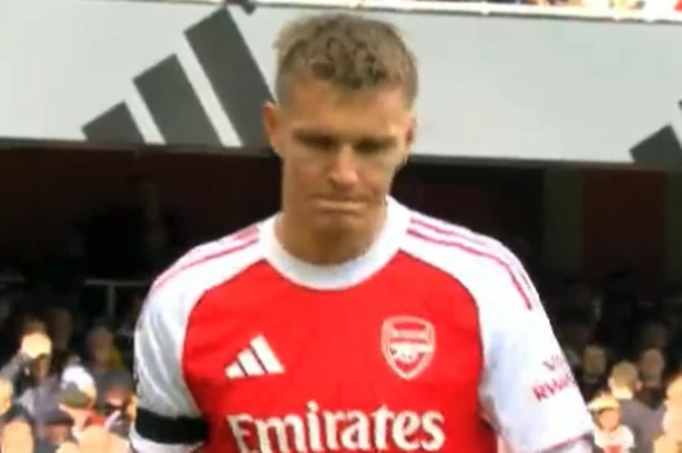 Arsenal dealt massive injury blow as Martin Odegaard forced off with another injury