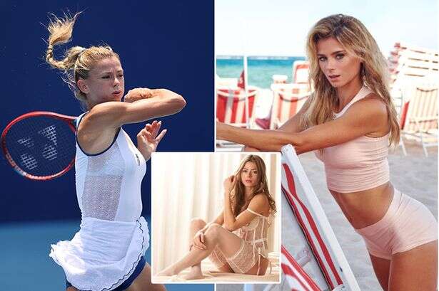 Lingerie model tennis ace denies 'escaping Italy' and opens up on retirement