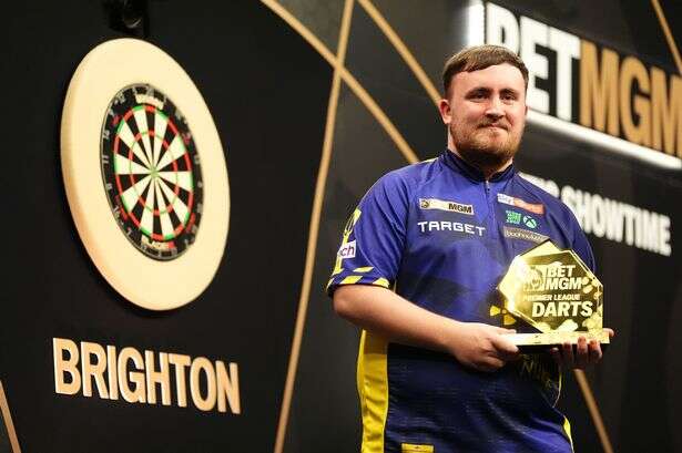 Luke Littler nails second nine-darter of the day during Players Championship 5