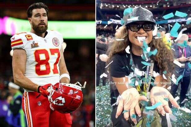 Travis Kelce faces more humiliation as ex-girlfriend joins Eagles celebrations