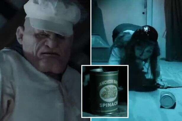 First look at gruesome Popeye horror film as loveable character becomes crazed killer