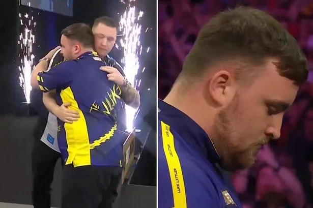 Luke Littler 'is human' after 'shock of the season' in Premier League Darts