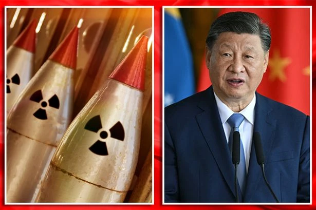 China has '500 nuclear missiles ready to use' as target revealed in WW3 claim by Putin propaganda