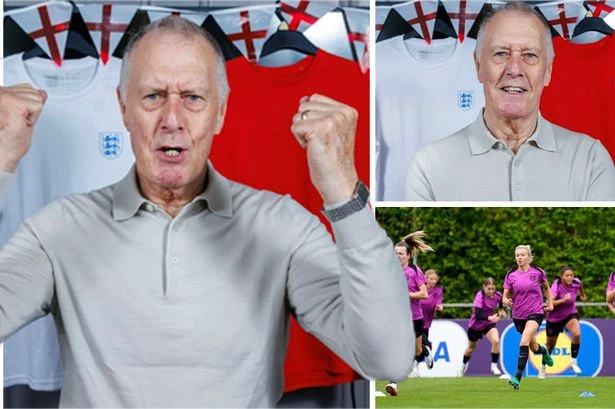 Sir Geoff Hurst delivers stirring rallying cry to Lionesses on behalf of the nation