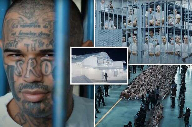 Rare glimpse inside jail where 'no one sleeps' with thousands of MS-13 gangsters