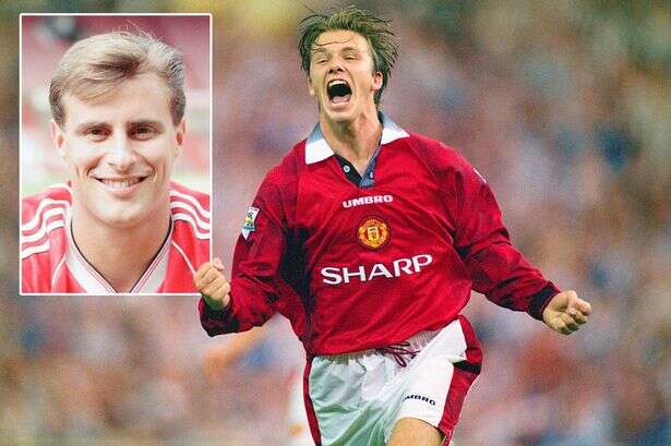 David Beckham had to perform 'sex act' while looking at Man Utd legend during initiation