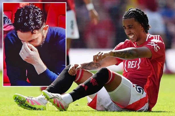 Ruben Amorim's reaction to Leny Yoro's injury 'speaks volumes'' with Man Utd in crisis