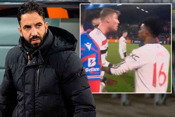 Ruben Amorim had perfect response to Rasmus Hojlund and Amad's Man Utd bust-up