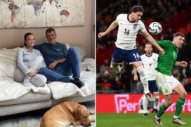 Roy Keane forced to watch daughter's beau net on his England debut in five star performance