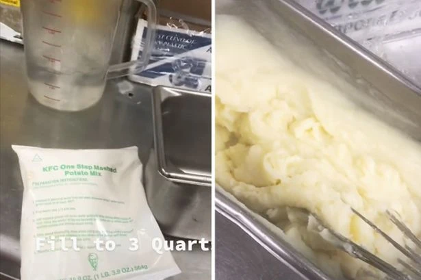 KFC worker reveals how fast food chain makes mashed potato and fans are stunned