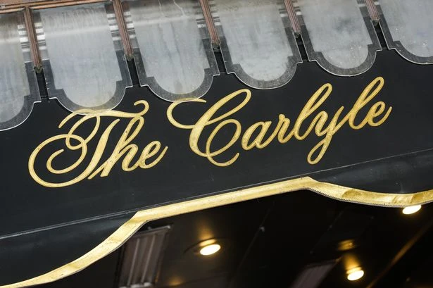 Woman turned away from 'Met Gala hotel' as shouting match breaks out in street