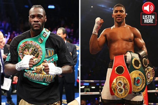 Anthony Joshua aims fresh dig at Deontay Wilder with 