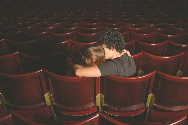 Couple 'get raunchy' in UK's last X-rated cinema as group of strange blokes watch
