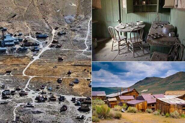 People visit ghost town 'frozen in time' for a century and make very spooky find