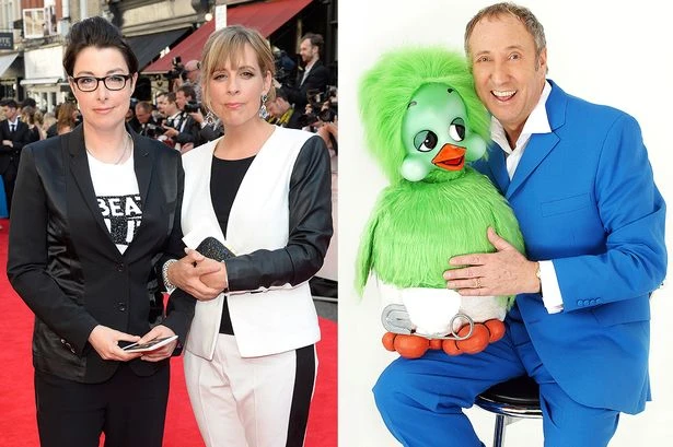 Mel Giedroyc claims Sue Perkins was 'touched up' by famous TV puppet in 90s