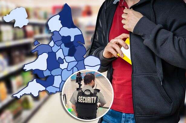 UK is a breeding ground for shoplifting as hotspot cities for thefts revealed