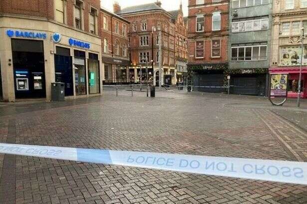 BREAKING Nottingham stabbing: Teenager fighting for life as police launch massive manhunt