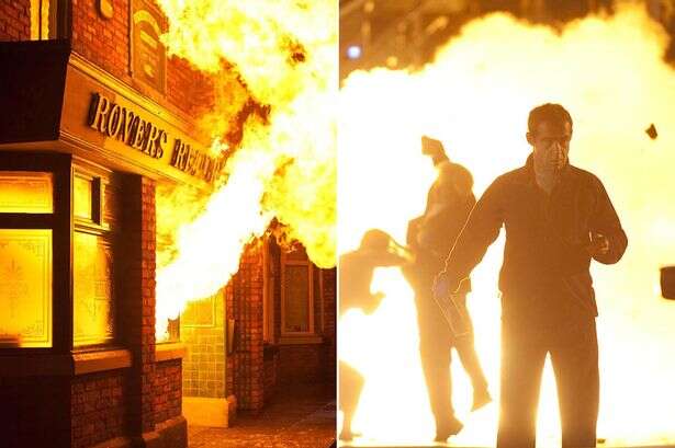 Coronation Street set to film huge fire scene leaving several stars in danger