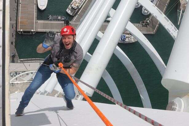 Snapped bungee jump survivor's world-record van pull attempt derailed by potholes