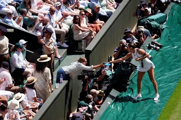 Wimbledon match halted in medical emergency as Aryna Sabalenka's reaction praised