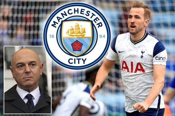 Man City set to make £100m bid for Harry Kane but face Daniel Levy rejection