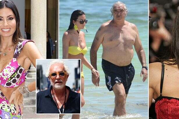 F1 icon Flavio Briatore, 74, 'reignites romance' with Wonderbra model ex aged 44