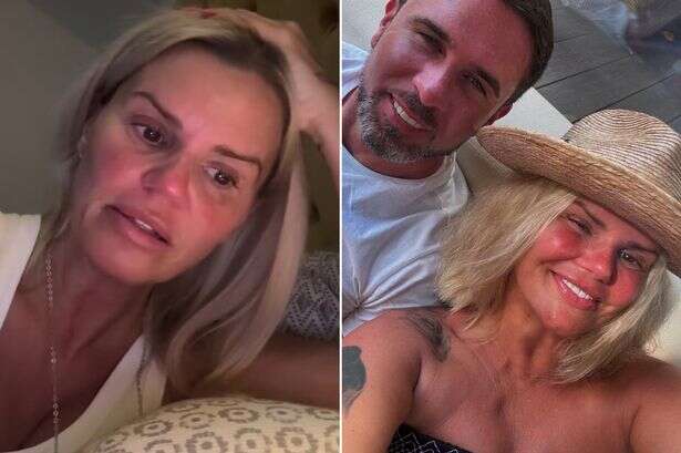 Kerry Katona in tears on holiday as daughter shuns her after split from fiancé