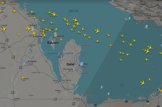 Qatar confirms flights cancelled in its airspace as planes diverted amid WW3 fears