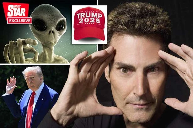 Trump 'waiting for right moment to reveal alien bodies' to the world, says Uri Geller