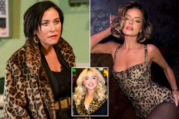 Kat Slater's return marks leopard print trend comeback as stars go mad for 'tacky'