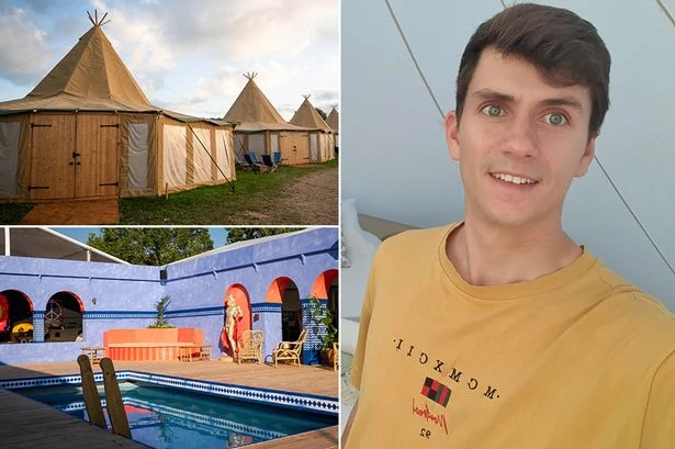 Inside Glastonbury's posh £29,000 tent with hot tub that's 'worth every penny'