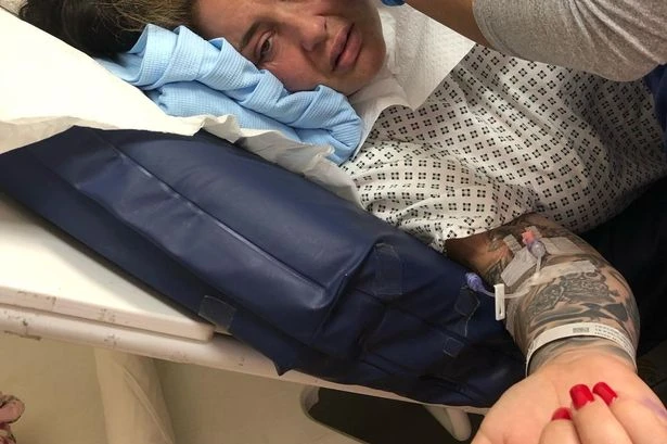Woman left bathing in her own blood as dog 'turned into grizzly wolf' without warning