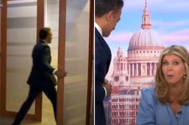 Good Morning Britain star storms off set after Kate Garraway jibe as she warns 'don't'