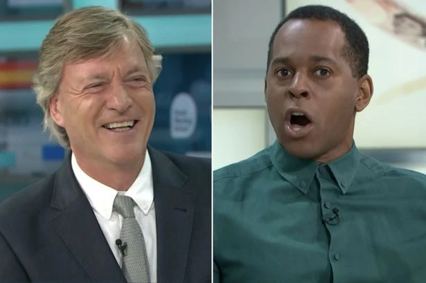GMB stars burst out laughing as Andi Peters takes savage swipe at BBC Breakfast ratings
