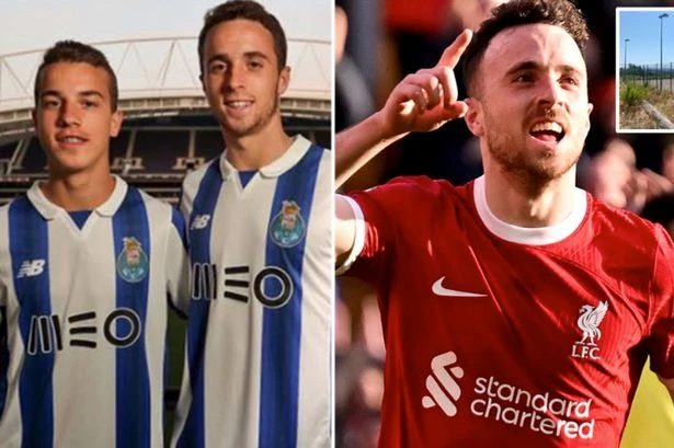 Life of a young Diogo Jota and his brother – from caged football to primary school