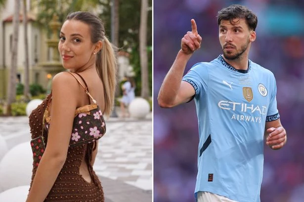 Ruben Dias' ex-WAG fires cryptic dig at Man City star as he goes public with Maya Jama