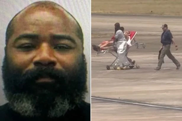 Plane-jacker wielding knife shot dead by passenger after trying to hijack aircraft