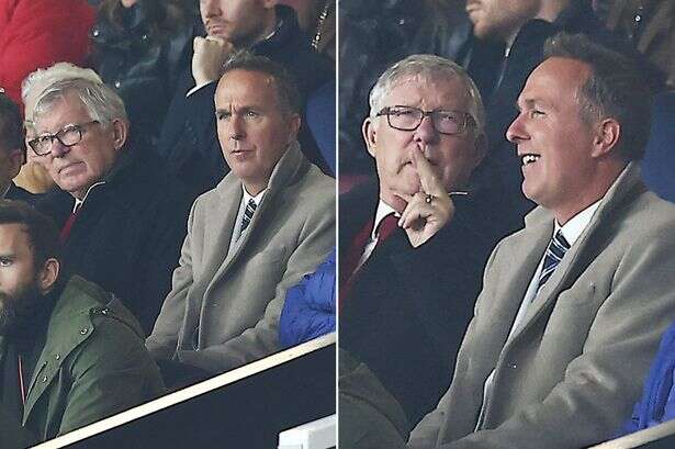 Football fans shocked after spotting who Sir Alex Ferguson was sat next to at Man Utd