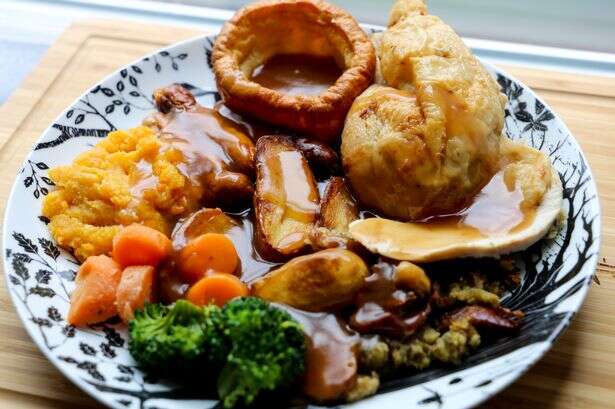 Brits say their favourite meal is a carvery and a quarter would eat it every day